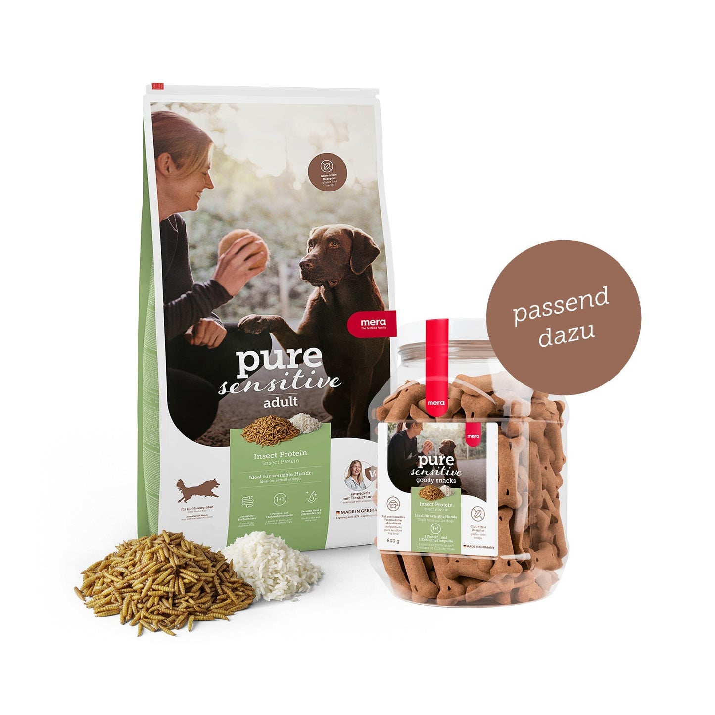 mera pure sensitive Insect Protein Cross-Selling Produkte