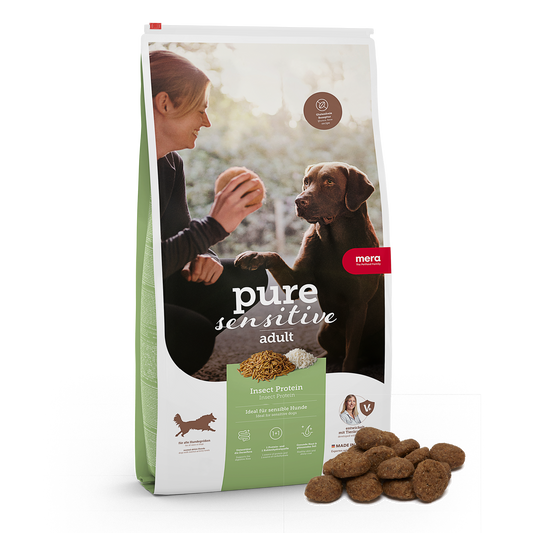 mera pure sensitive Insect Protein Trockenfutter Packshot