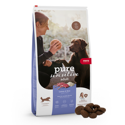 mera pure sensitive Lamm & Reis Junior Trockenfutter Packshot