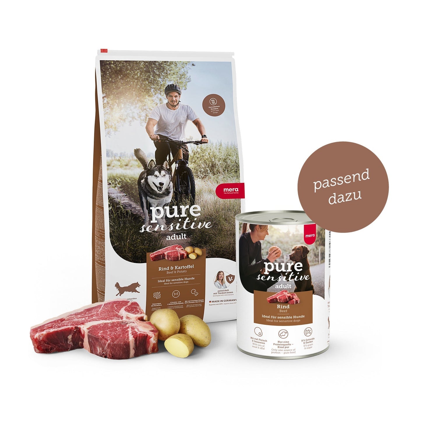 mera pure sensitive Rind & Kartoffeln Cross-Selling Produkte
