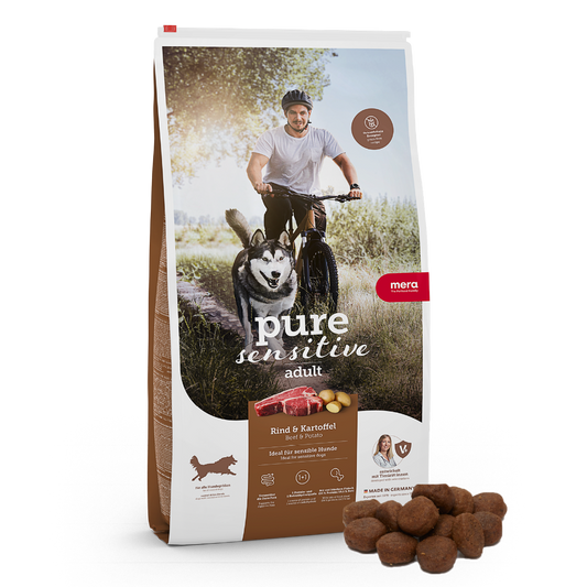 mera pure sensitive Rind & Kartoffel Trockenfutter Packshot