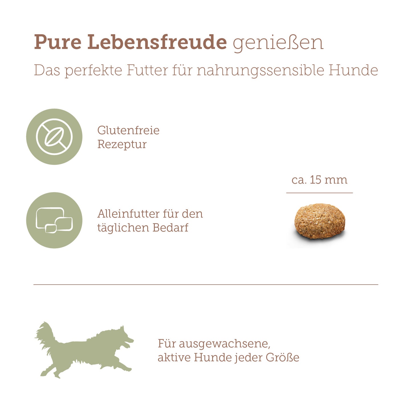 mera pure sensitive Seidenraupe & Kartoffel Trockenfutter Softbenefits