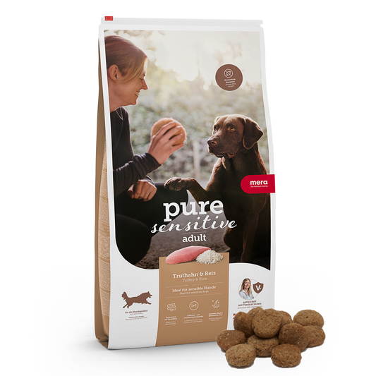 mera pure sensitive Truthahn & Reis Verpackung
