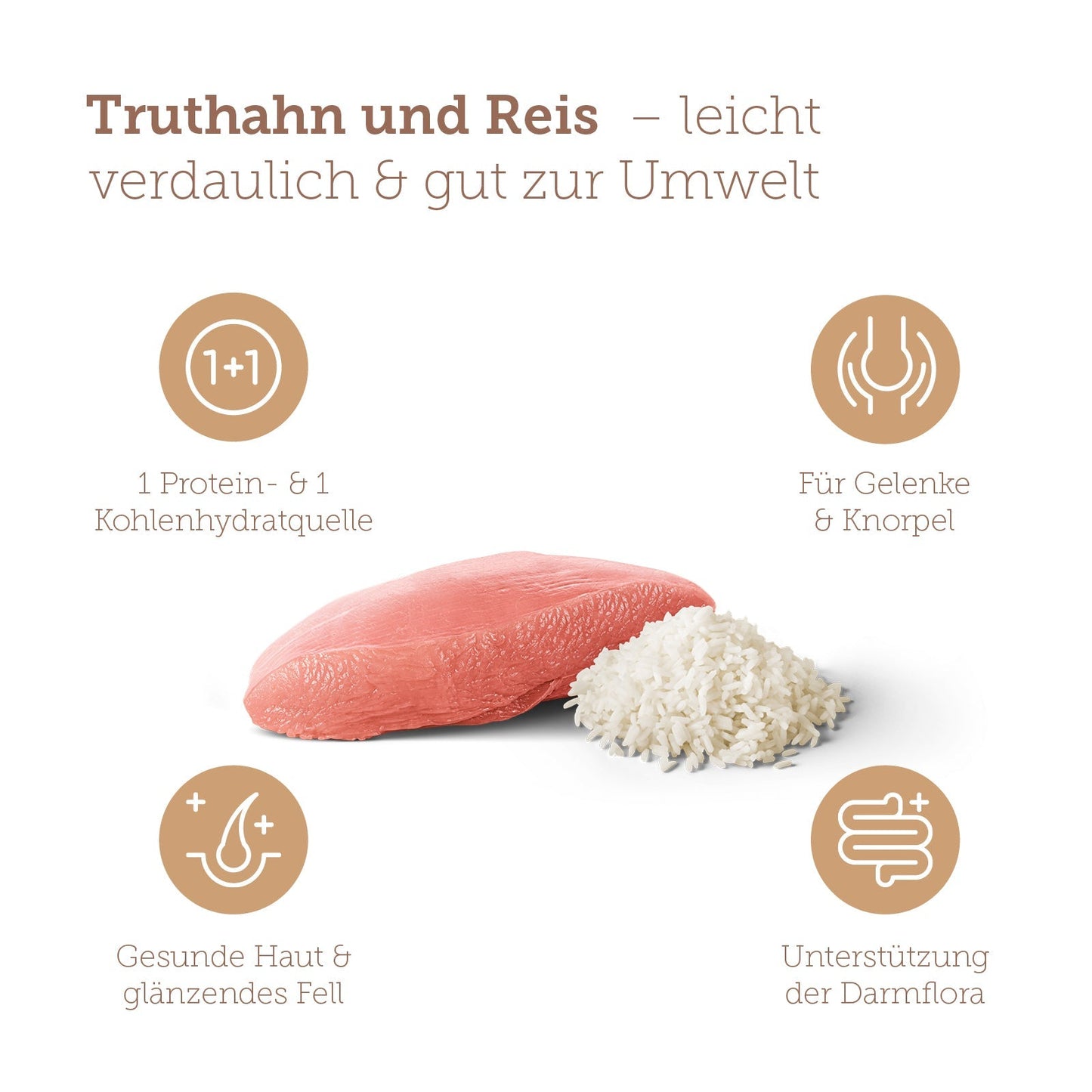 mera pure sensitive Truthahn & Reis Junior Benefits