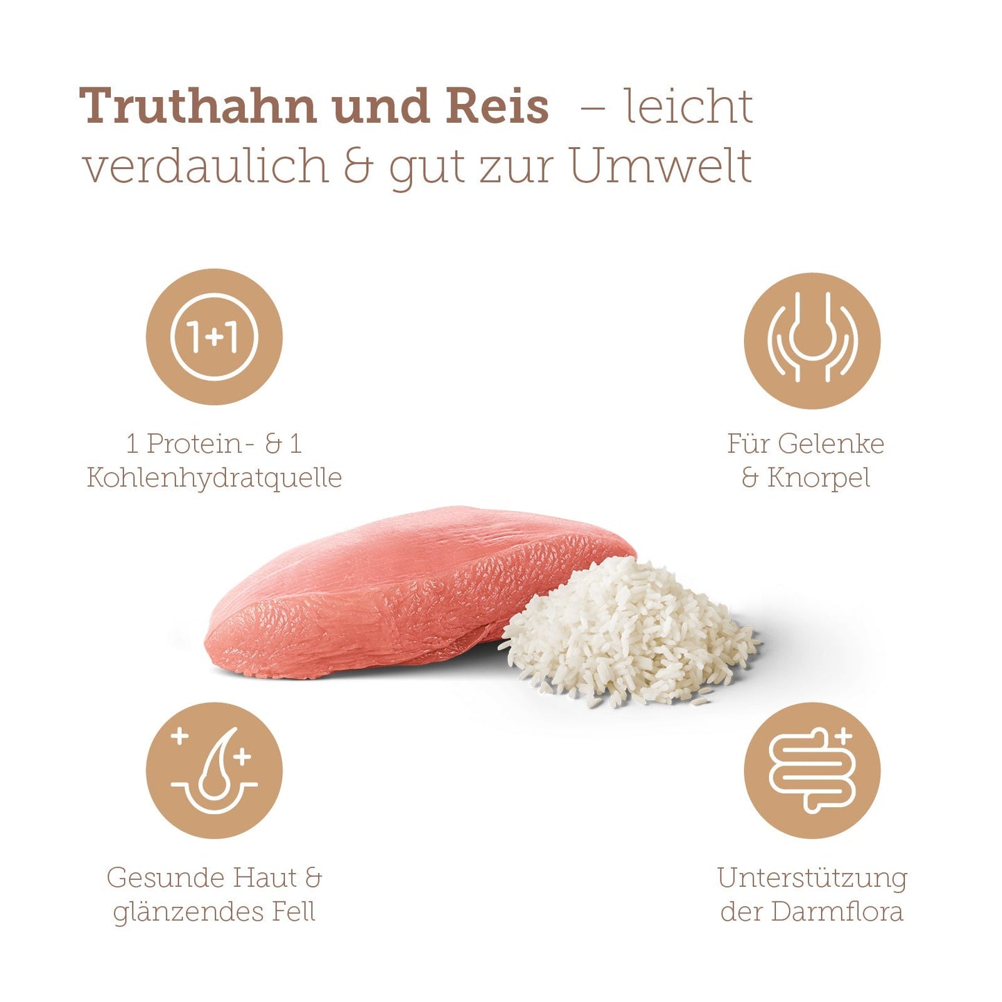mera pure sensitive Truthahn & Reis Puppy Benefits