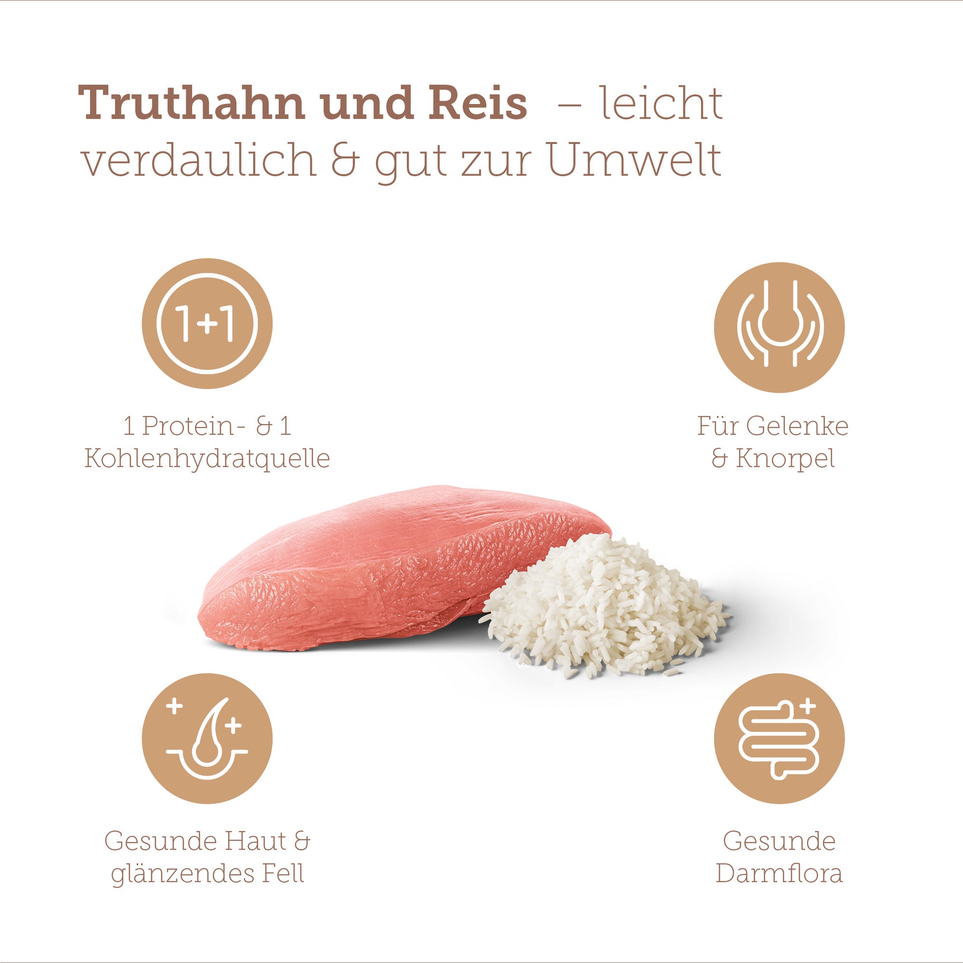 mera pure sensitive Truthahn & Reis Puppy Benefits