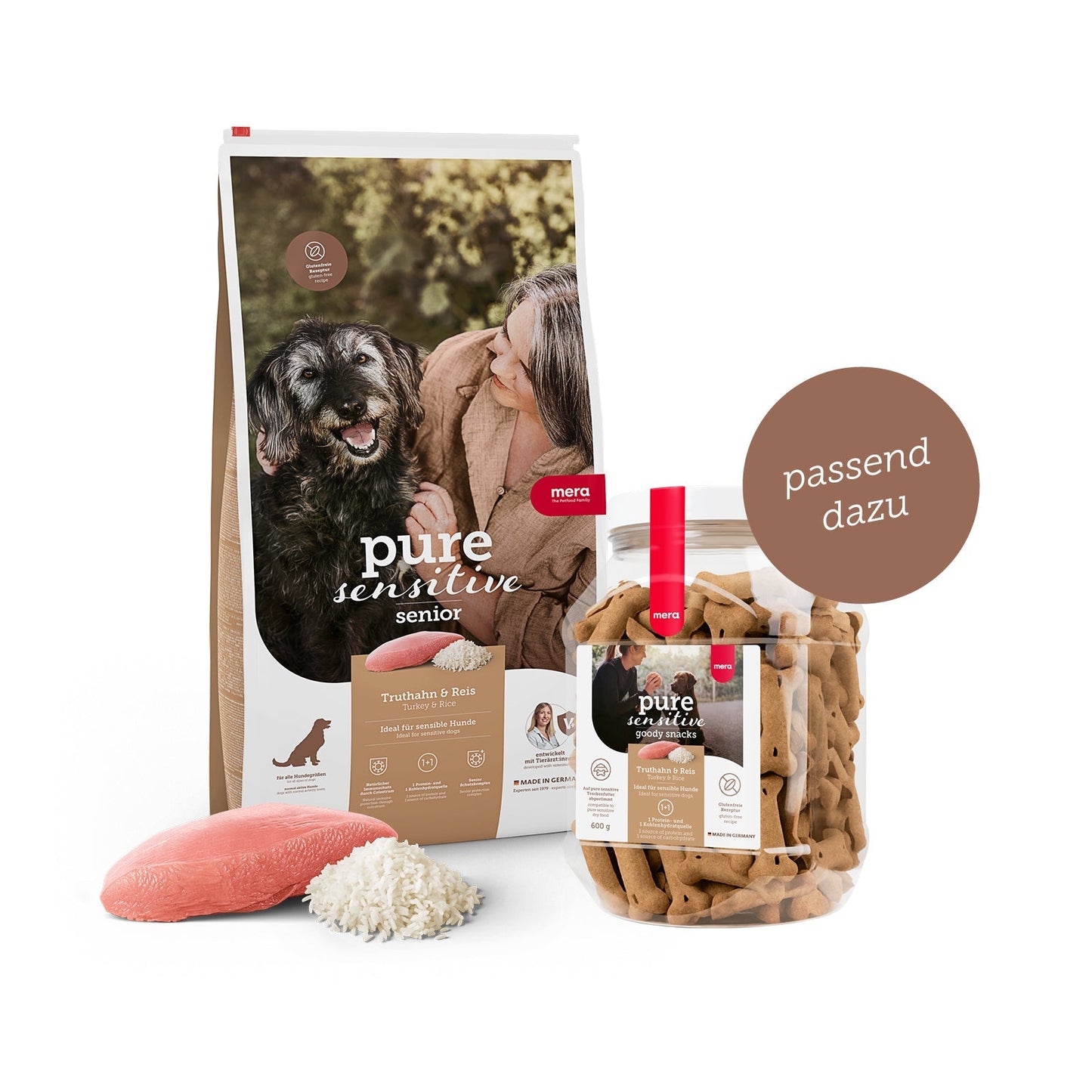 mera pure sensitive Truthahn & Reis Senior Cross-Selling Produkte