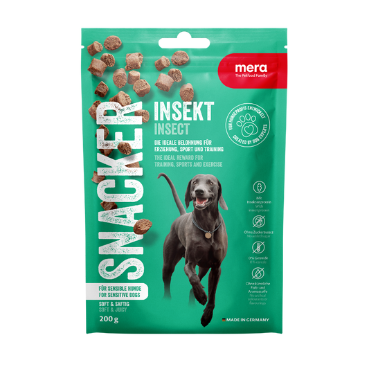 mera SNACKER Insekt Verpackung