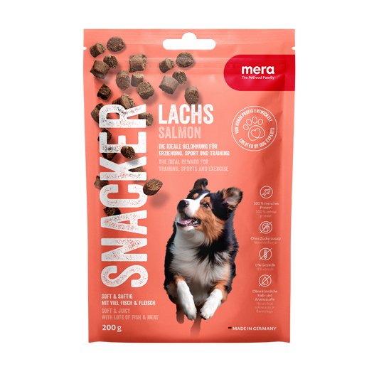 mera SNACKER Lachs Verpackung