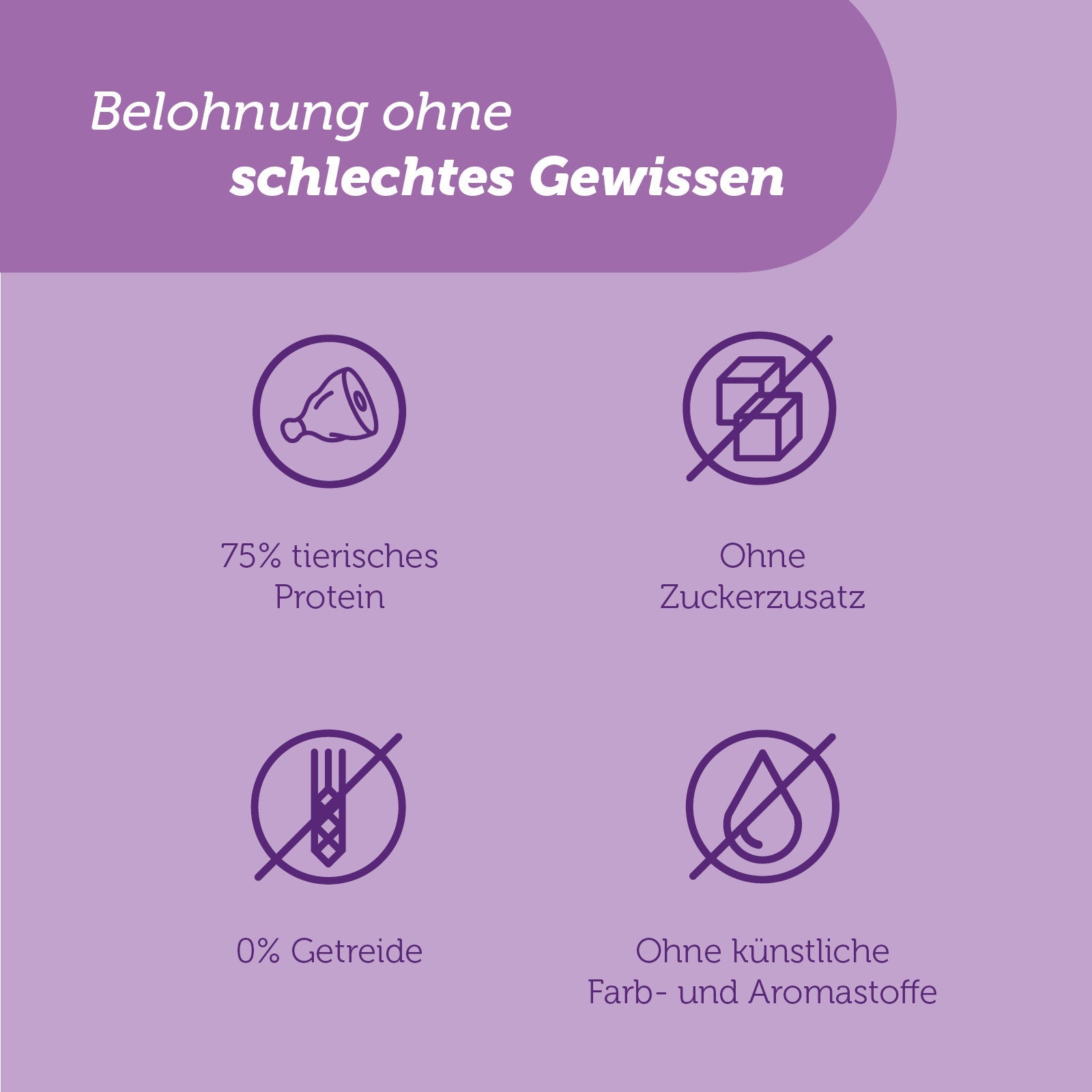 mera SNACKER Lamm Produktvorteile