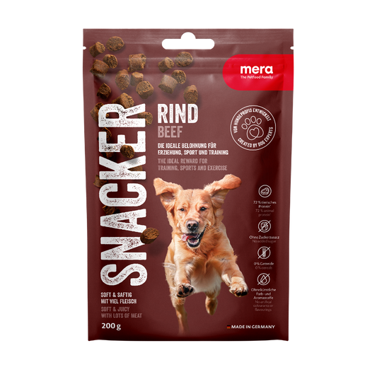 mera SNACKER Rind Verpackung