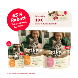 Cats Nature Probierpaket für Kitten