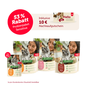 Cats Nature Probierpaket für sensitive Katzen