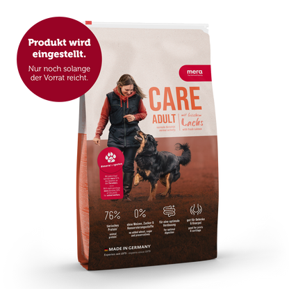 mera CARE Adult Lachs Verpackung Auslistung
