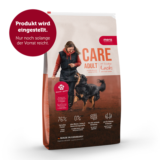 mera CARE Adult Lachs Verpackung Auslistung