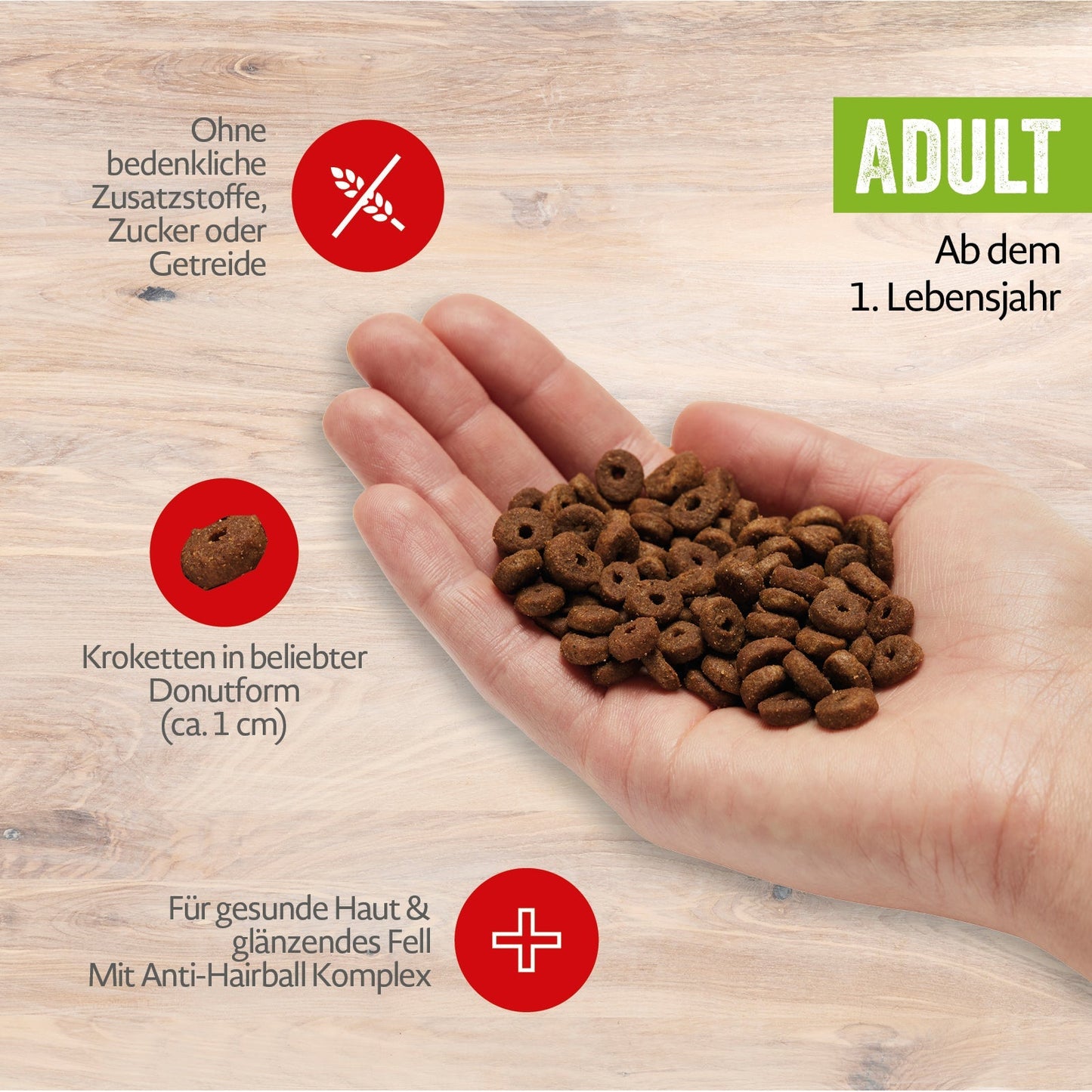 mera CATS All Cats Adult Huhn Produktvorteile