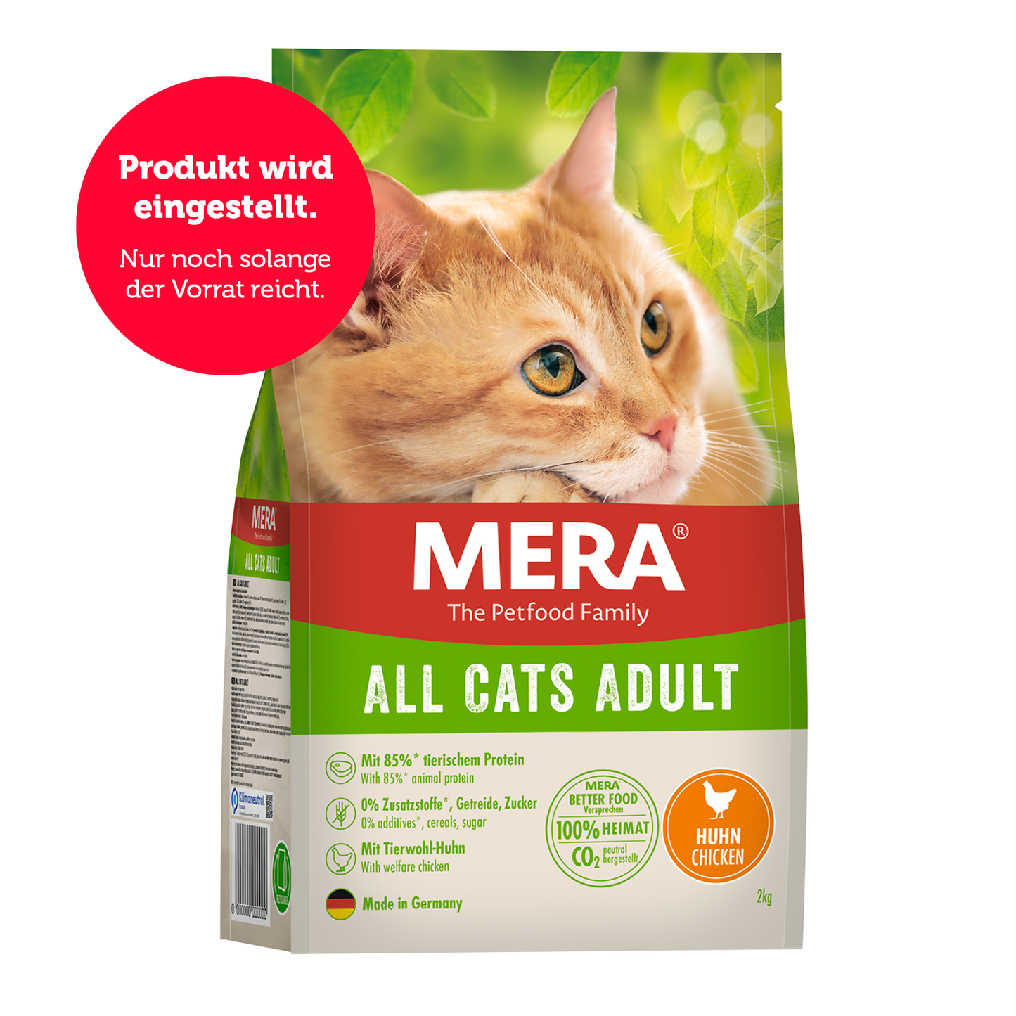 mera All Cats Adult Huhn Trockenfutter Auslistung
