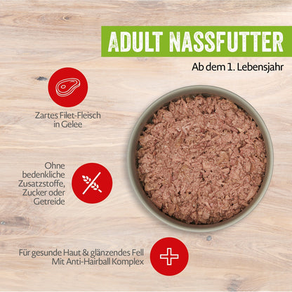 mera CATS All Cats Adult Lachs Nassfutter Produktvorteile