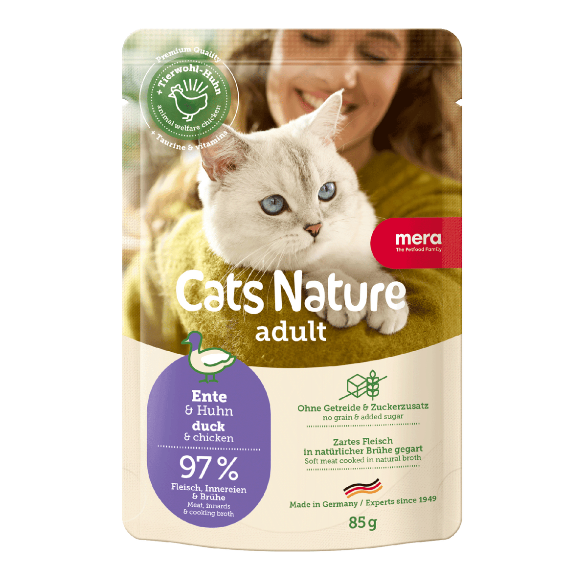 Adult Ente Nassfutter - 12x85g
