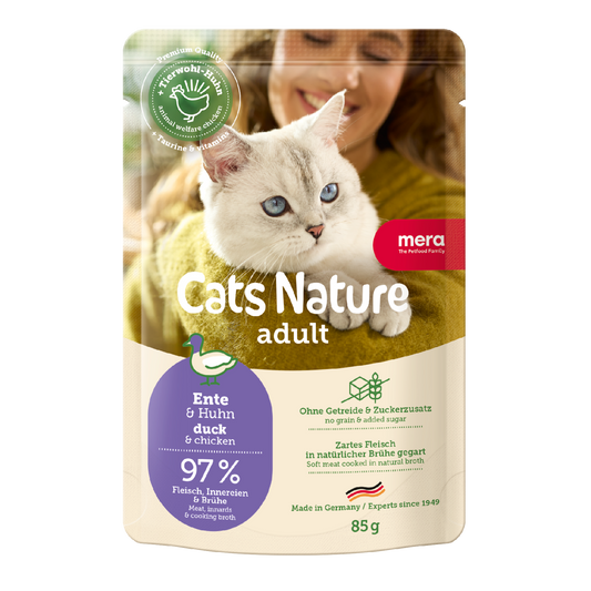 mera Cats Nature Adult Ente Nassfutter