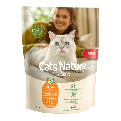 mera Cats Nature Adult Huhn Trockenfutter Packshot