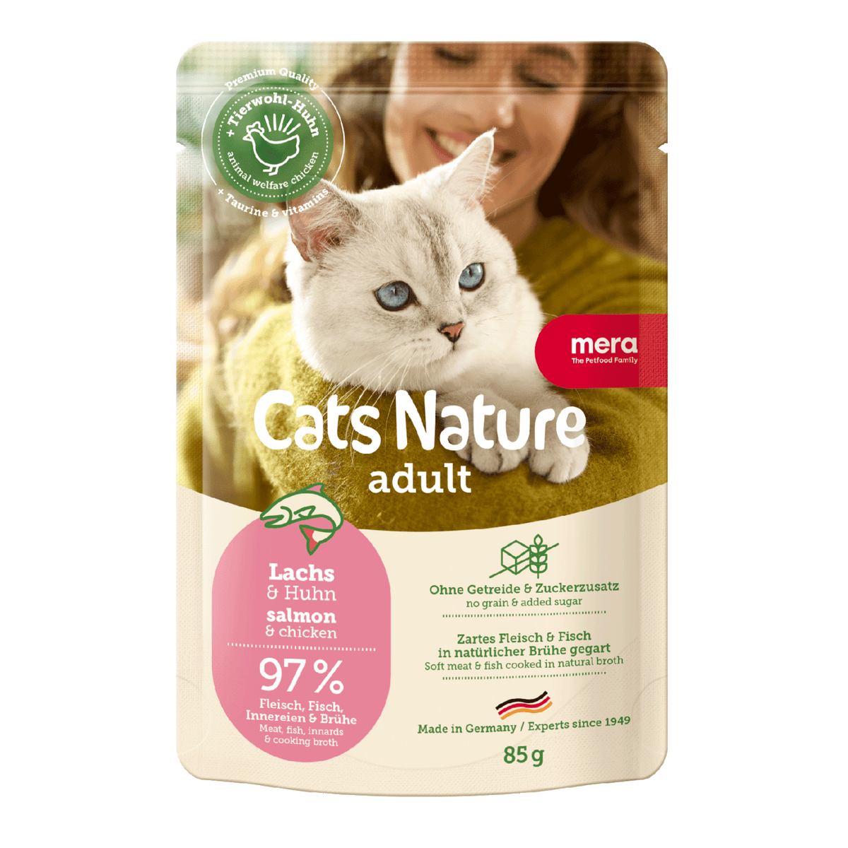 Adult Lachs Nassfutter - 12x85g