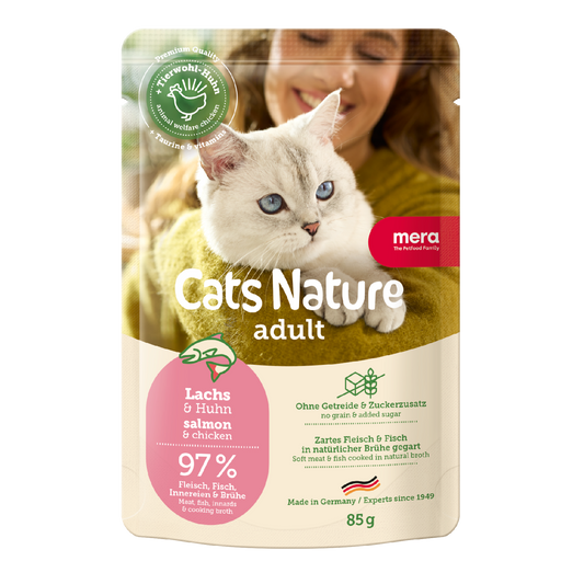 mera Cats Nature Adult Lachs Nassfutter Packshot