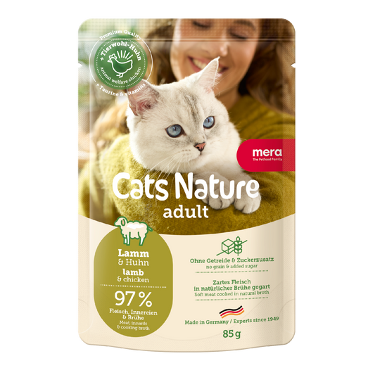 mera Cats Nature Adult Lamm Nassfutter Packshot