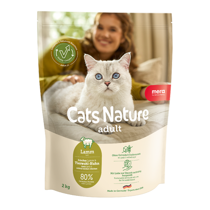 mera Cats Nature Adult Lamm Trockenfutter Packshot