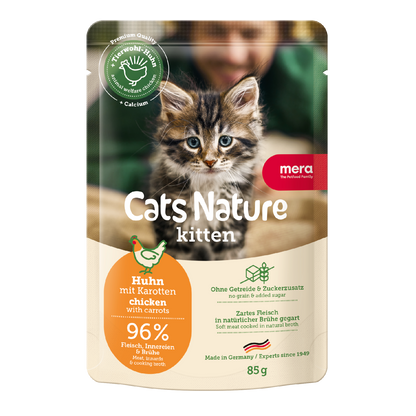 mera Cats Nature Kitten Huhn Nassfutter Packshot