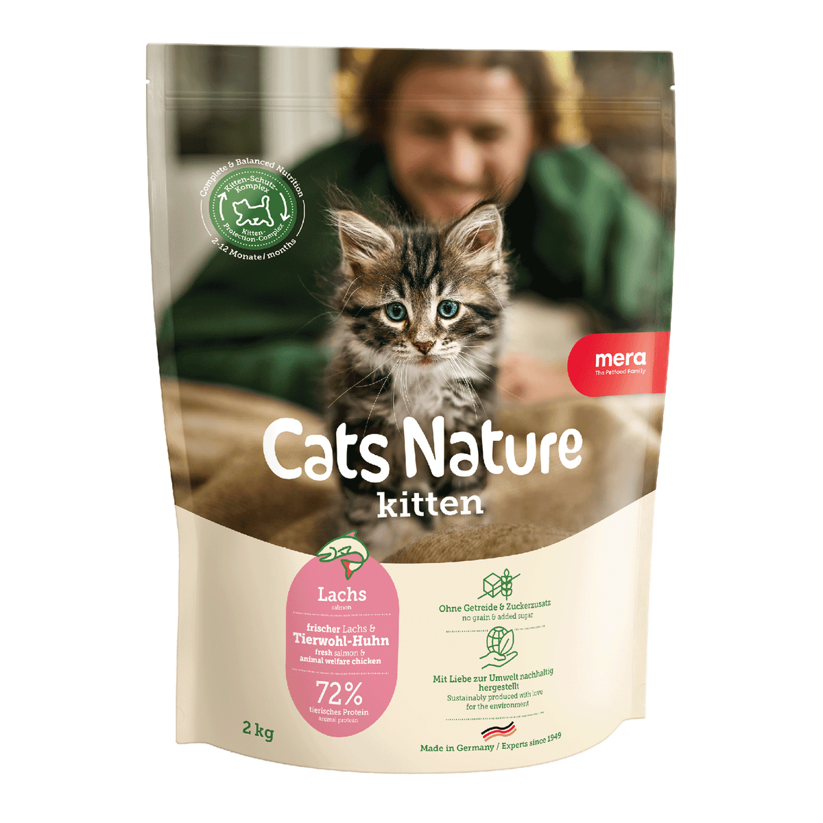Kitten Lachs Trockenfutter - 400g