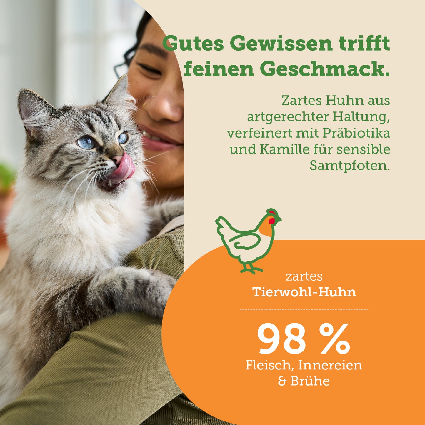 Sensitive Adult Huhn Nassfutter