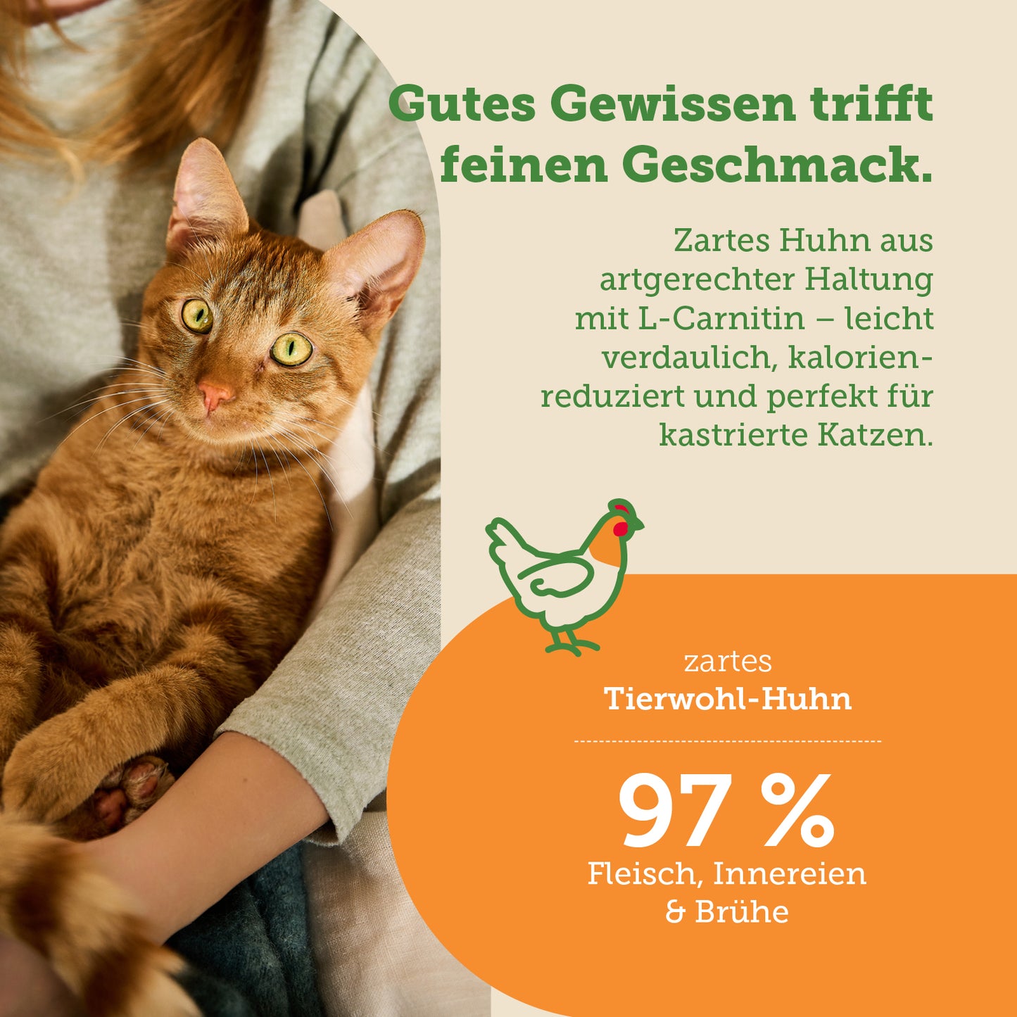 Sterilised Light Adult Huhn Nassfutter