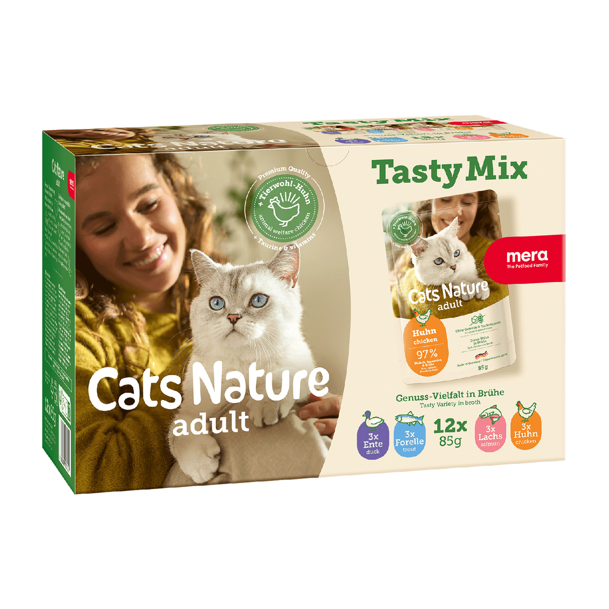 Tasty Mix Nassfutter - 12x85g