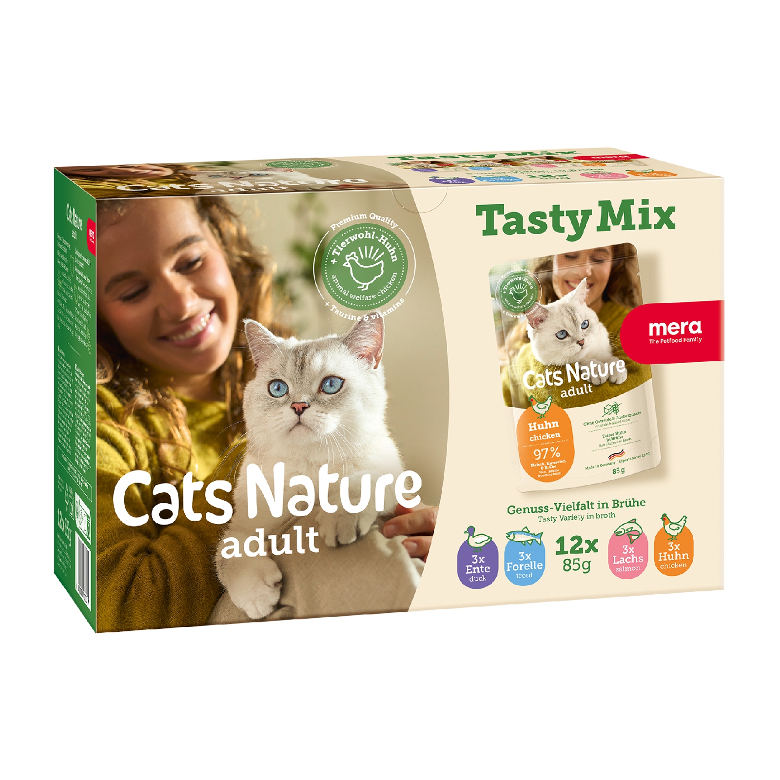mera Cats Nature Tasty Mix Packshot