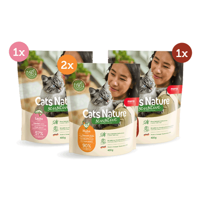 Cats Nature Sensitive Produkte Gruppenpackshot