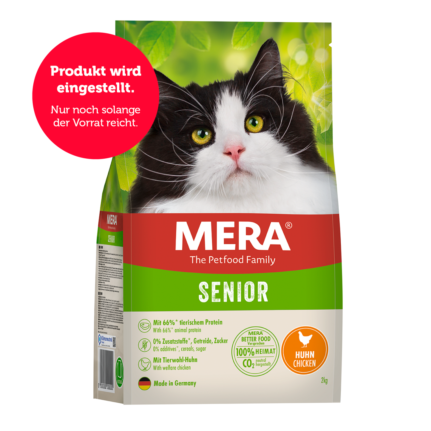 mera Cats Senior Huhn Trockenfutter Auslistung