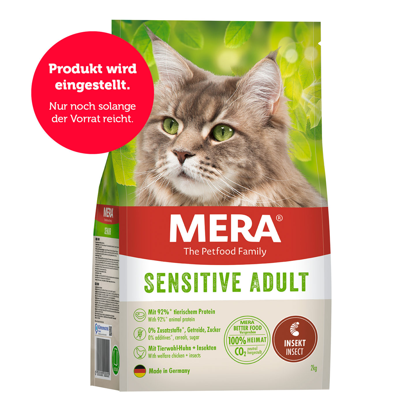mera Cats Sensitive Adult Insekt Trockenfutter Auslistung