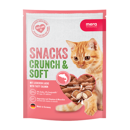 mera crunch & soft Lachs Verpackung