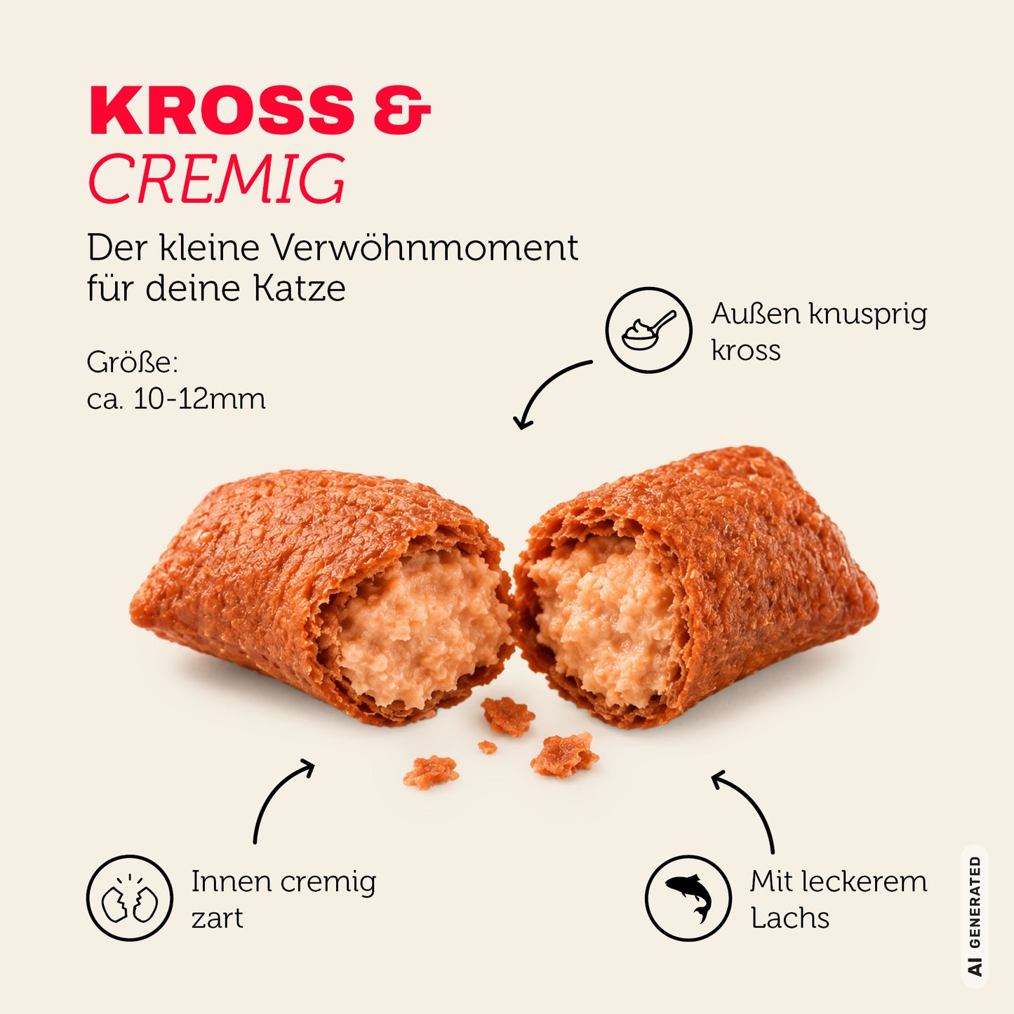 mera Crunch & Soft Lachs Vorteile