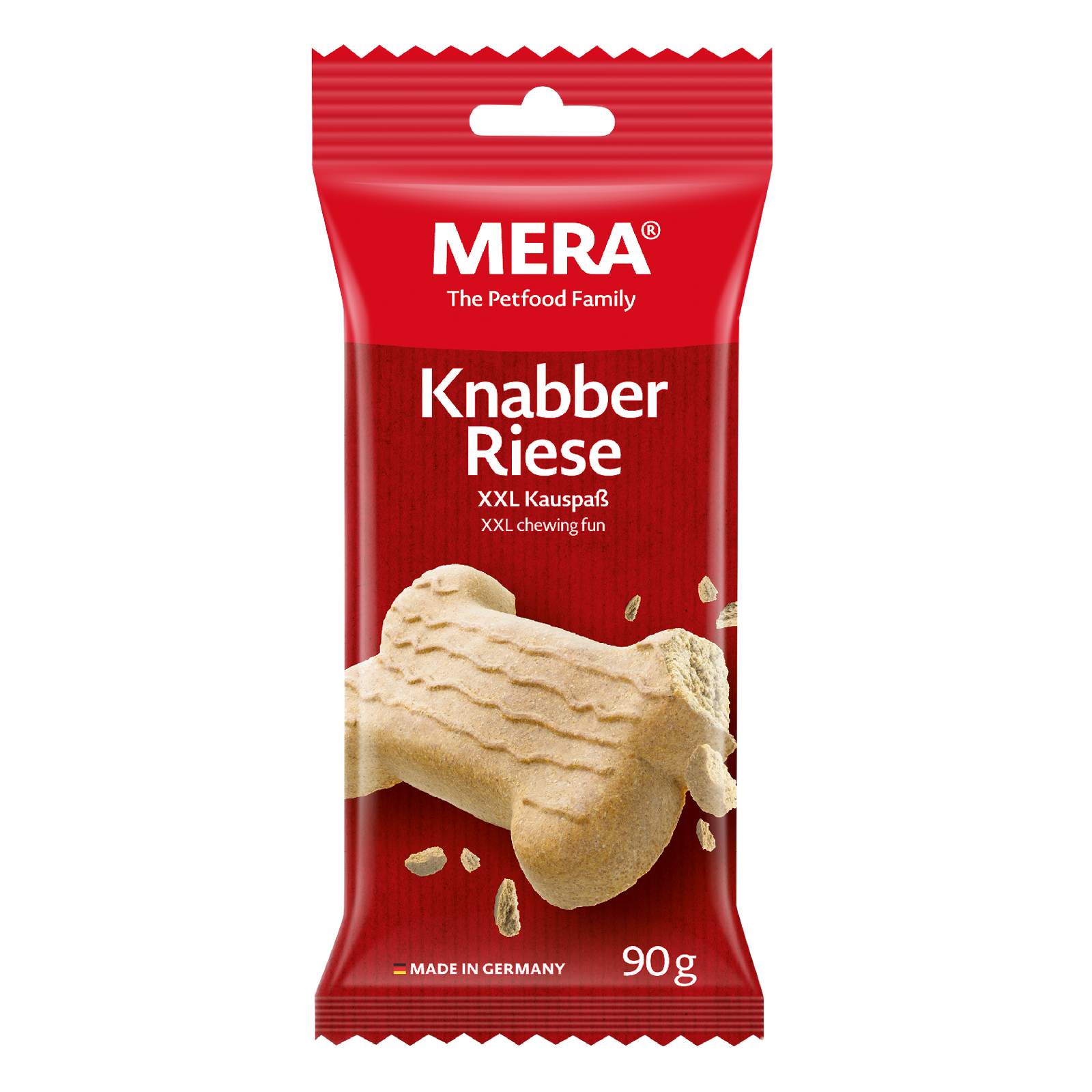 mera essential Knabberriese Verpackung