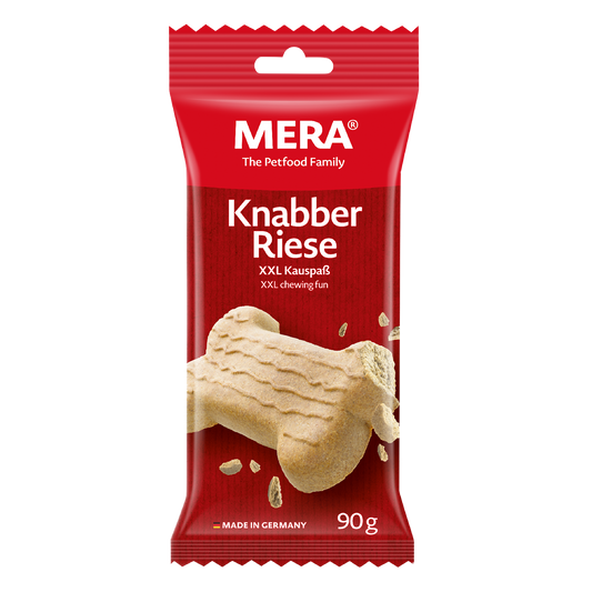 mera essential Knabberriese Verpackung