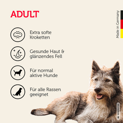 Adult-Hundefutter für alle Hundegrößen