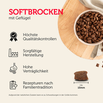 Trockenfutter für Adult-Hunde - Soft Benefits
