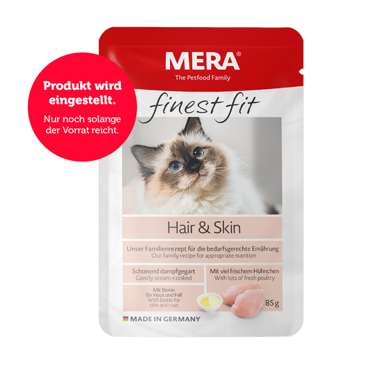 mera finest fit Hair&Skin Nassfutter Auslistung