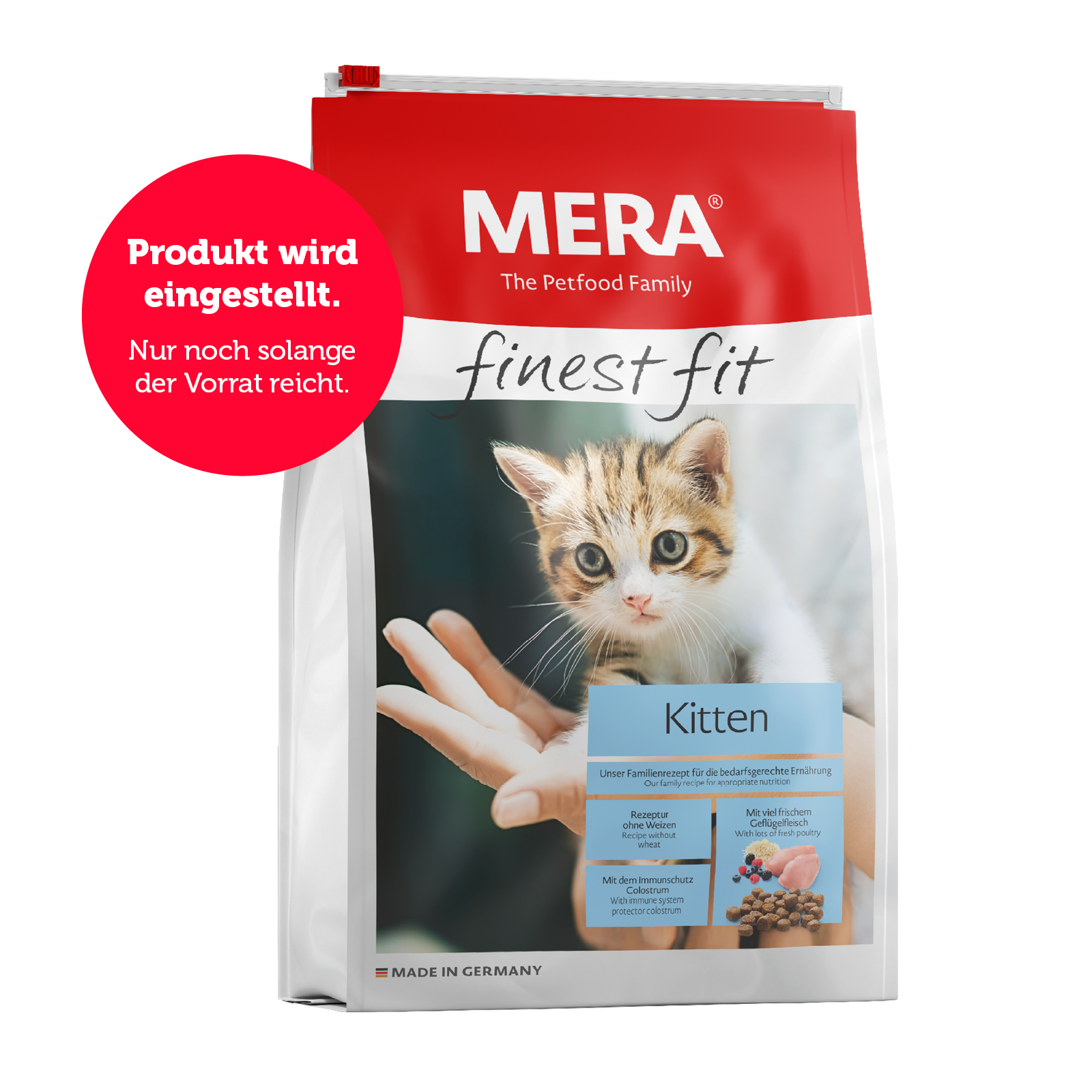 mera finest fit Kitten Trockenfutter Auslistung