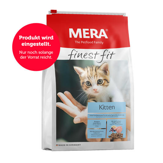 mera finest fit Kitten Trockenfutter Auslistung