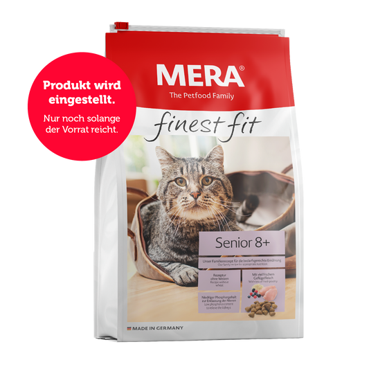 mera finest fit Senior Trockenfutter Auslistung