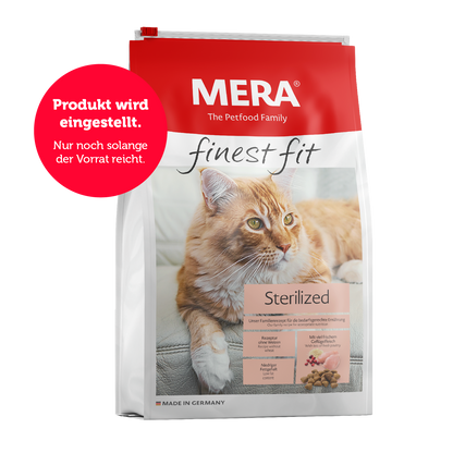 mera finest fit Sterilizes Trockenfutter Auslistung