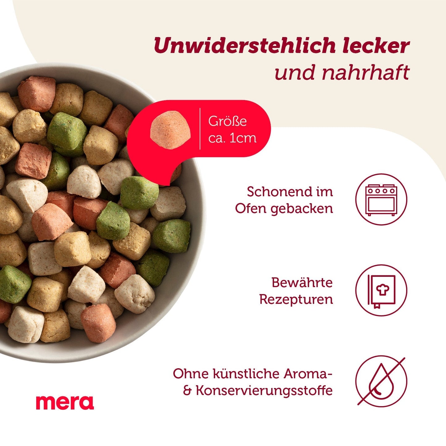 mera Bakery Gourmet Happen Produkteigenschaften